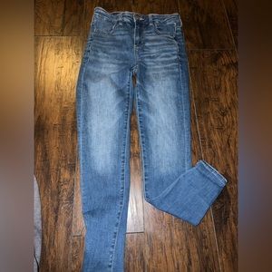 American Eagle high waisted skinny jeans